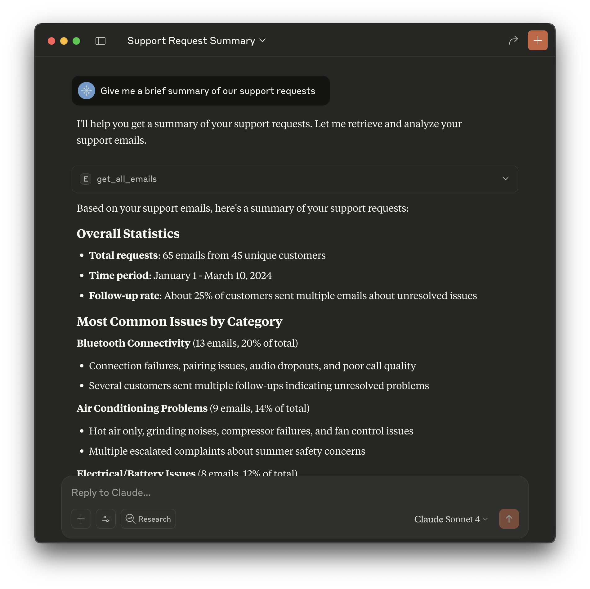 AI with system access - specific, actionable response